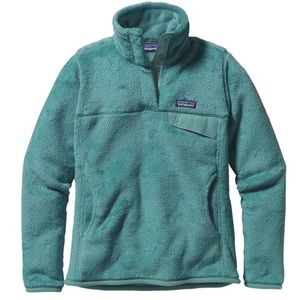 SMALL TURQOISE PATAGONIA SNAP-T PULLOVER